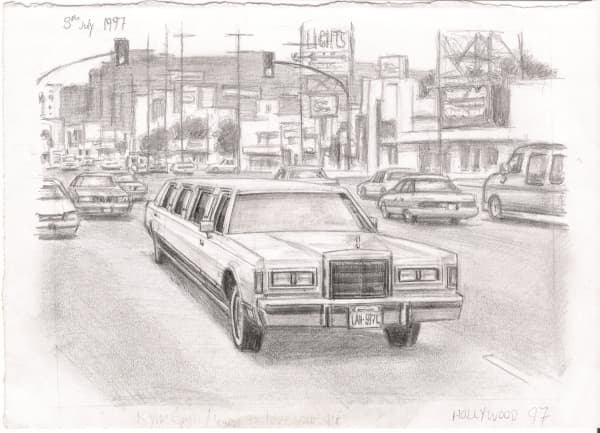 Hollywood 97 - Original Drawings and Prints for Sale