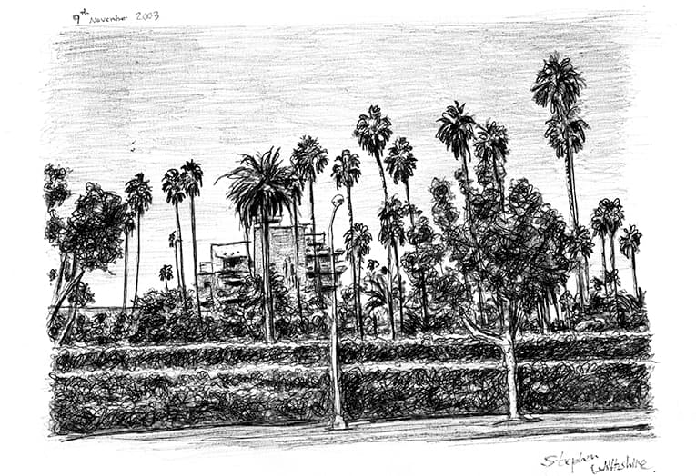Beverly Hills 2003 - Original Drawings and Prints for Sale