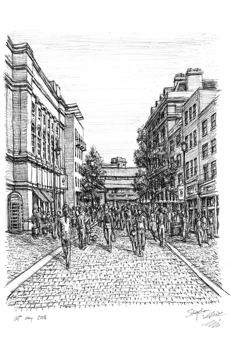 Covent Garden - Original Drawings and Prints for Sale
