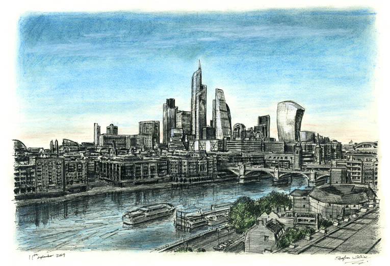 London 2012 - Original Drawings and Prints for Sale