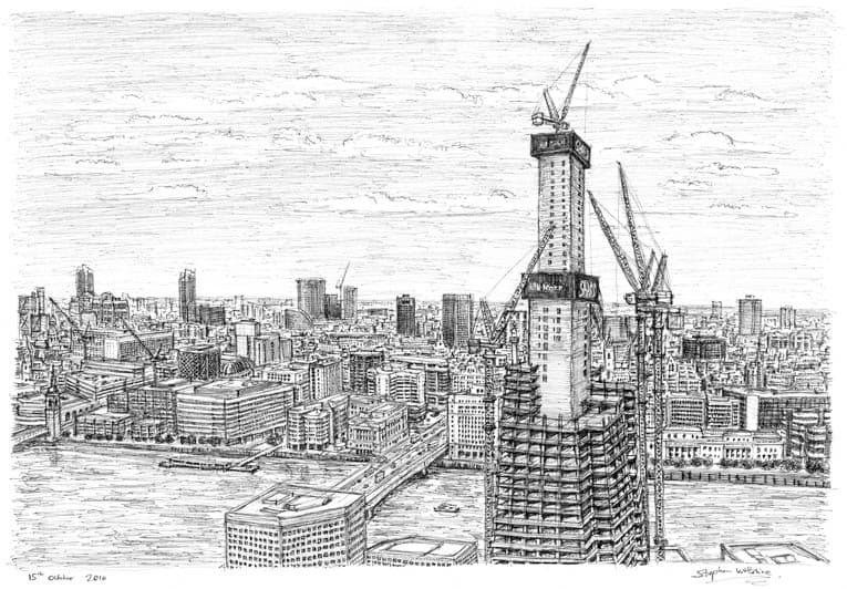 Shard - Original Drawings and Prints for Sale