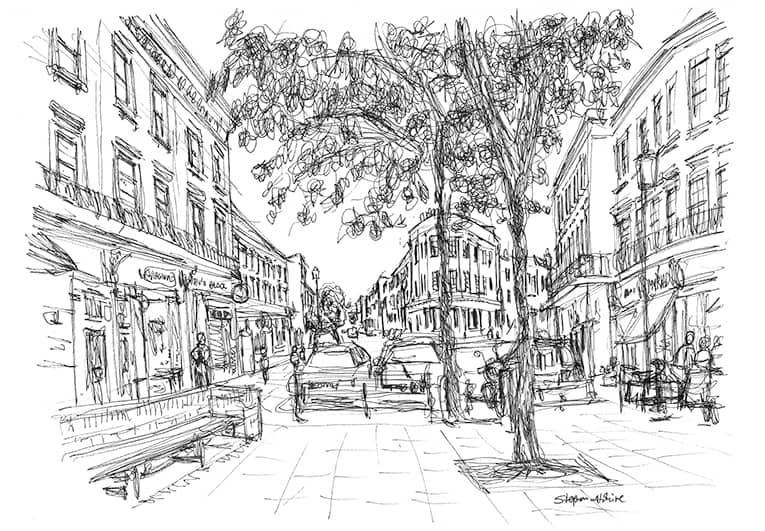 Notting Hill - Original Drawings and Prints for Sale