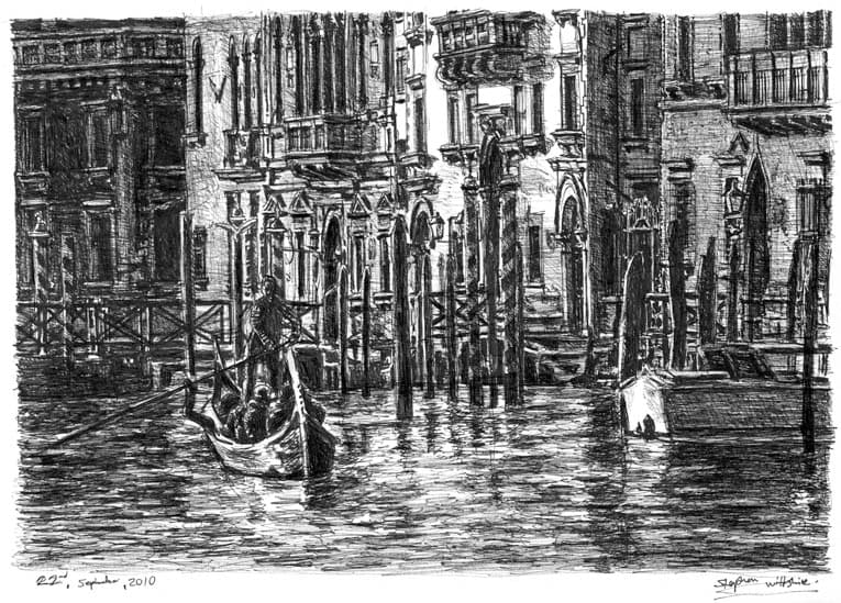 Venice - Original Drawings and Prints for Sale