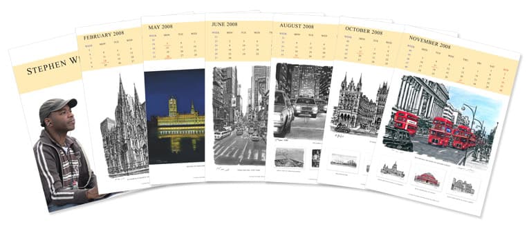 Stephen Wiltshire 2008 Calendar