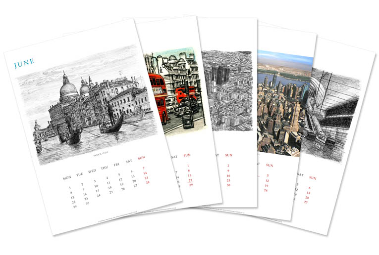 Stephen Wiltshire 2009 Calendar