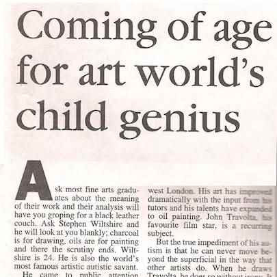 Coming of age for art worlds child genius - Media archive