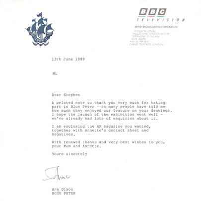 Blue Peter - Media archive