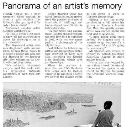 Panorama of an artist's memory - Daily Advertiser - Media archive
