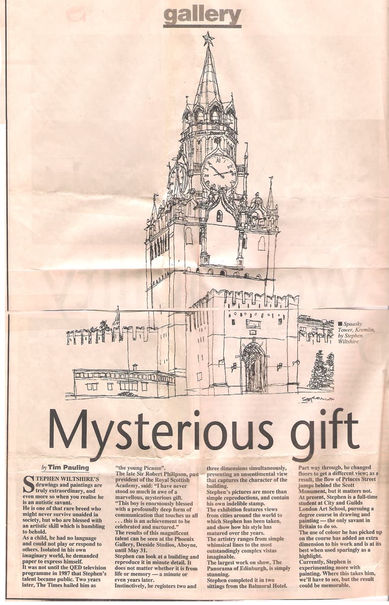 Mysterious gift - The Artist's Press Archive
