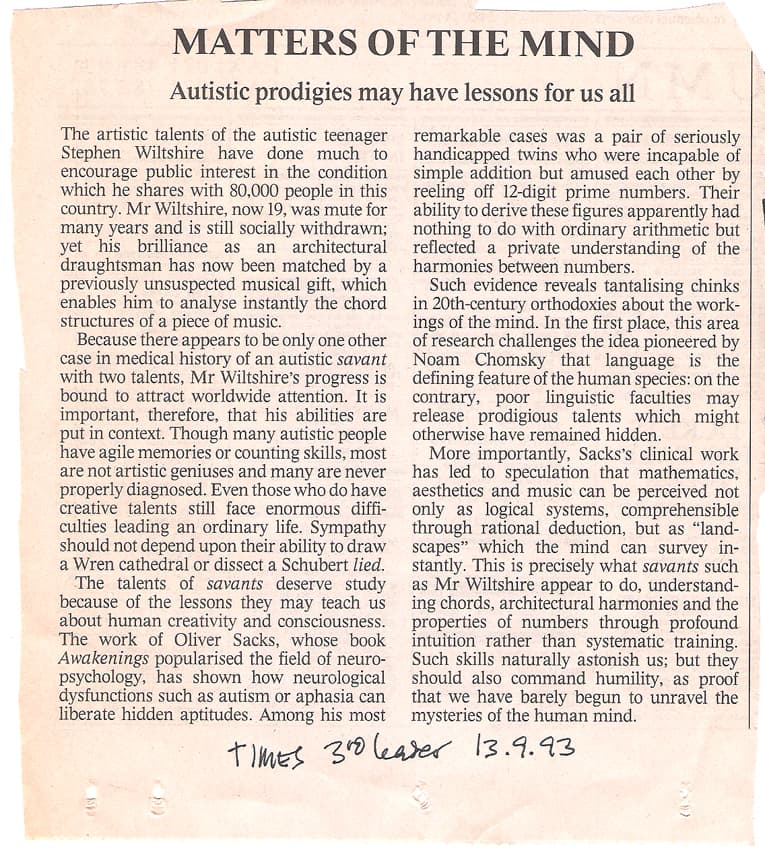 Matters of the mind - The Artist's Press Archive