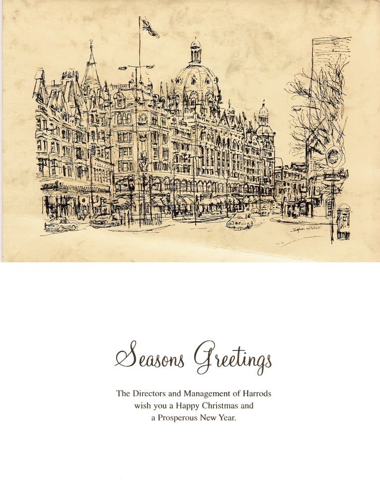 Happy New Year by Harrods - The Artist's Press Archive