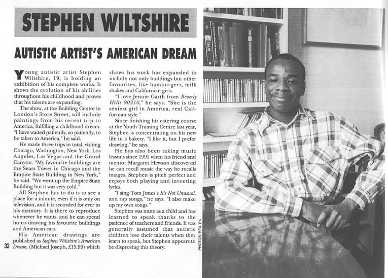 Autistic artists american dream - The Artist's Archive
