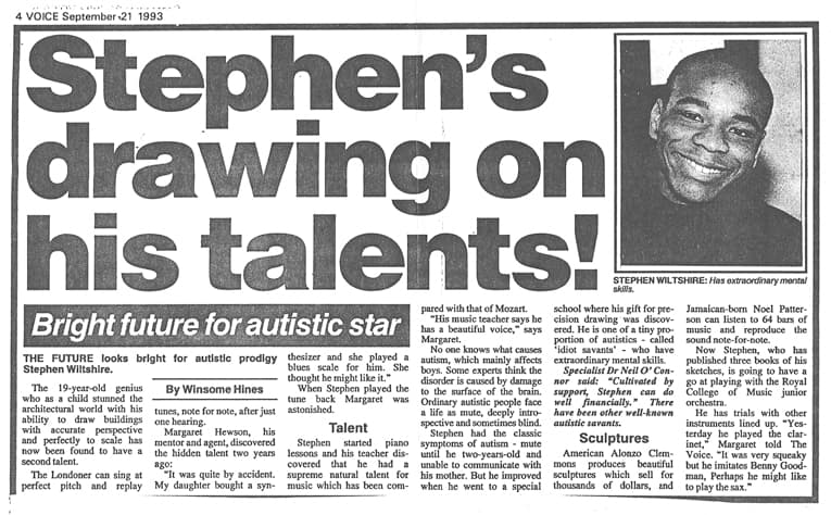 Stephens drawing on his talents - The Artist's Archive