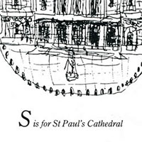 The Artwork London Alphabet - S for St Pauls Cathedral