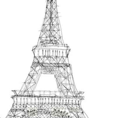 Eiffel Tower - 1988 - Original Drawings
