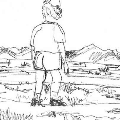 Oliver Sacks in Las Vegas - Original Drawings