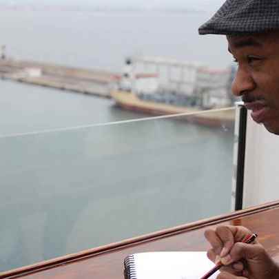 Sketching away at Port of Marseille - Image library