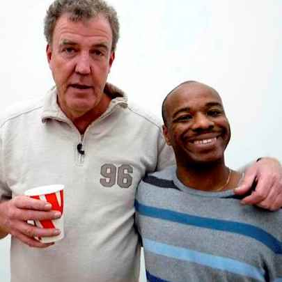 Stephen with Jeremy Clarkson - Image library