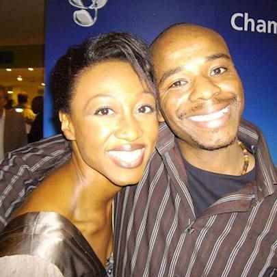 Stephen with Beverley Knight - Image library