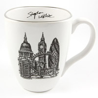 The Artwork Stephen Wiltshire Ceramic Mug - London Montage