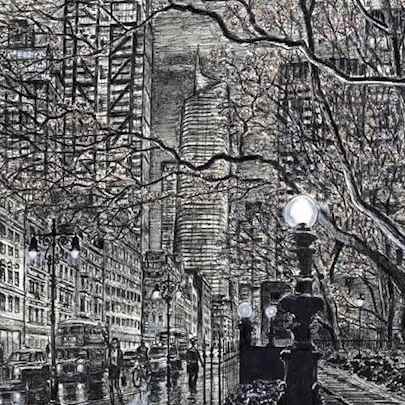 London Metropolis (Limited Edition prints of 75) - Drawings