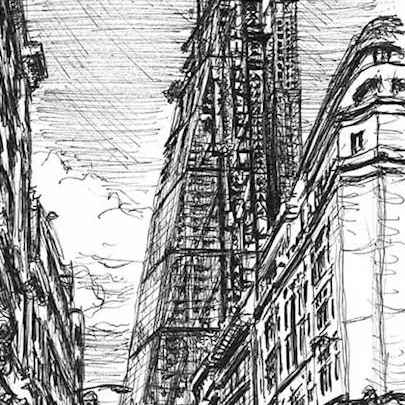 The Artwork Leadenhall Building under construction