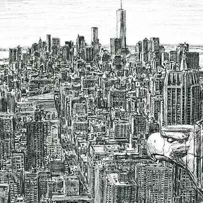 The Artwork A view from the Chrysler Building