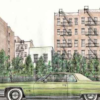 The Artwork 1972 Cadillac Coupe De Ville
