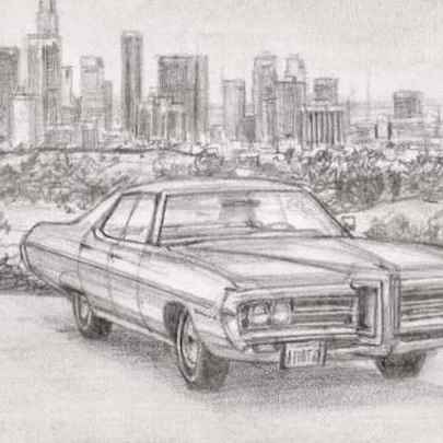 The Artwork 1969 Pontiac Boneville