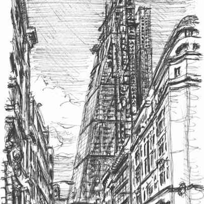 The Artwork Leadenhall Building in construction