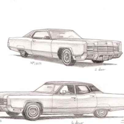 The Artwork 1970 Lincoln Continental