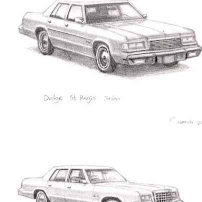 The Artwork Dodge St Regis Sedan
