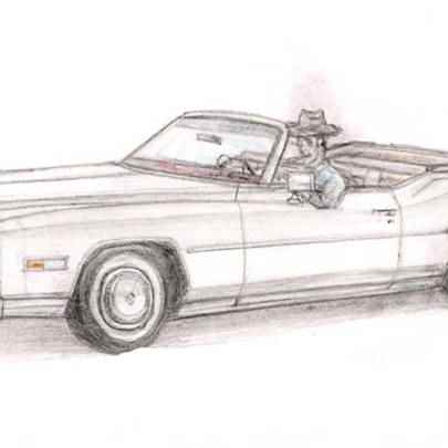1976 Cadillac Eldorado Convertible - Original Drawings