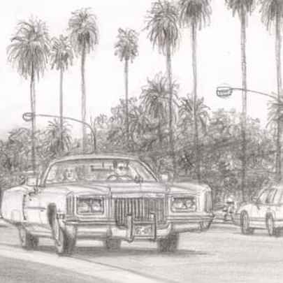 1972 Cadillac Eldorado Convertible - Original Drawings