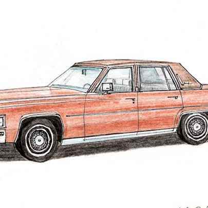 The Artwork 1979 Cadillac Fleetwood Brougham