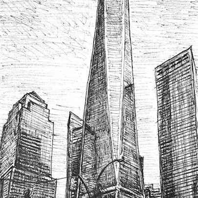 The Artwork Freedom Tower, New York City