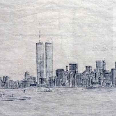The Artwork Manhattan Skyline 1988