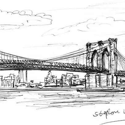 The Artwork Brooklyn Bridge (Sketch)