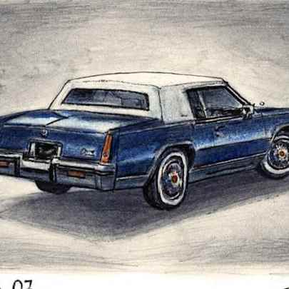 The Artwork 1980`s Cadillac Eldorado