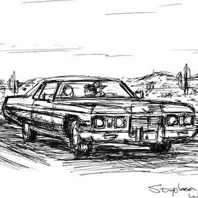 The Artwork 1972 Cadillac Coupe De Ville