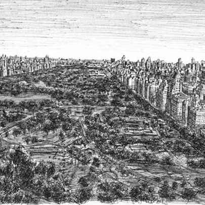 The Artwork Central Park 39th floor of Helmsley Park Lane (NY)