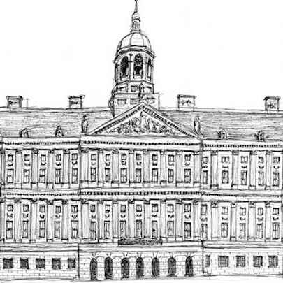 The Artwork Royal Palace of Amsterdam
