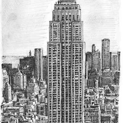 Empire State Building, New York - Original Drawings