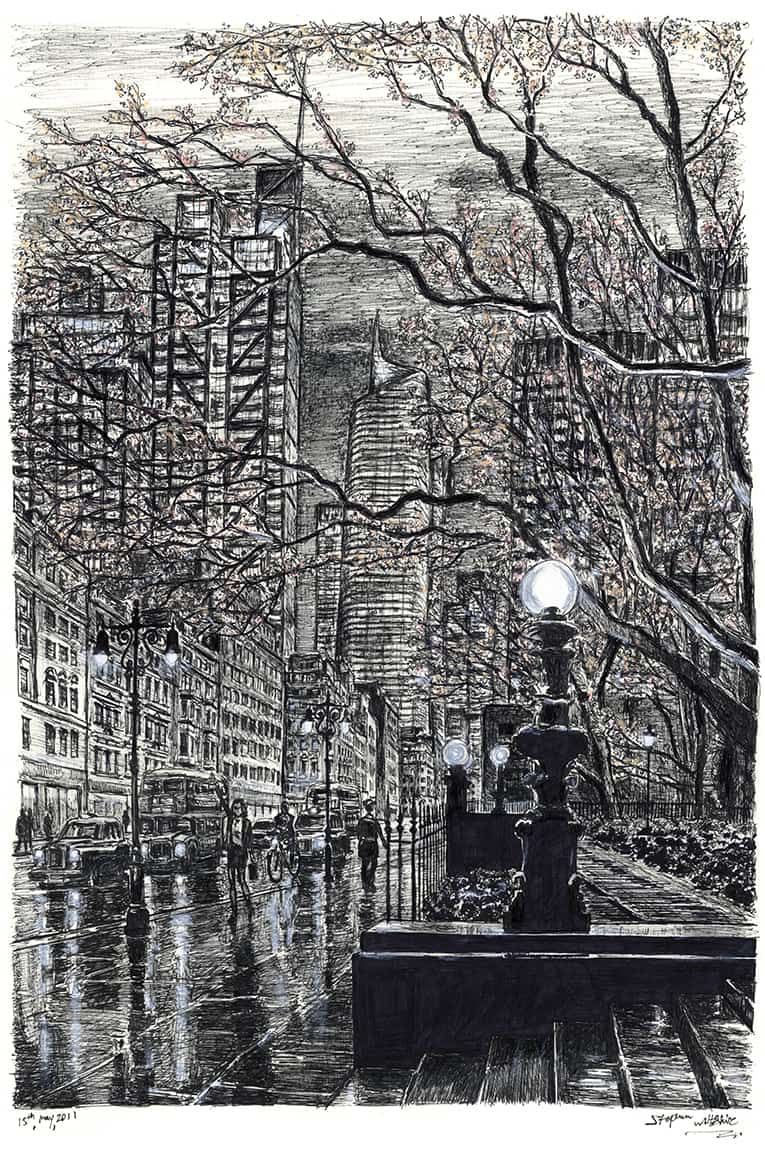 London Metropolis - Original Drawings and Prints for Sale